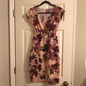 Maternity fitted dress